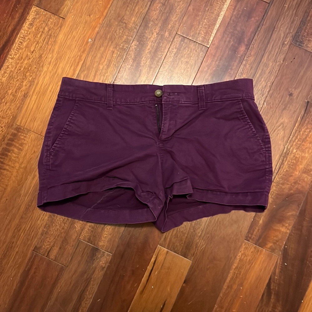 Purple Old Navy shorts- size two